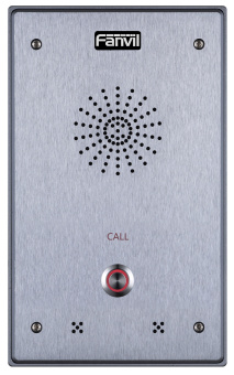 Fanvil i12-01 - SIP домофон, 1 кнопка вызова, IP65, шумоподавление