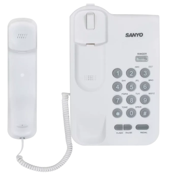 Телефон проводной SANYO RA-S108W